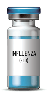 A picture of a Influenza (flu) Bottle.