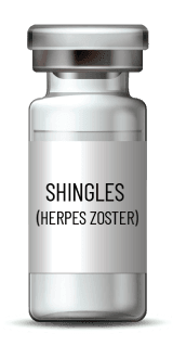 A picture of a Shingles (herpes zoster) Bottle.