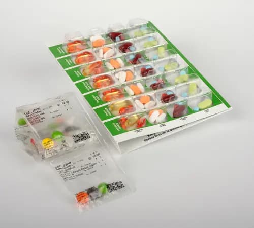 Custom pill package